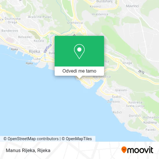 Karta Manus Rijeka
