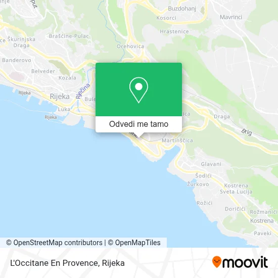 Karta L'Occitane En Provence