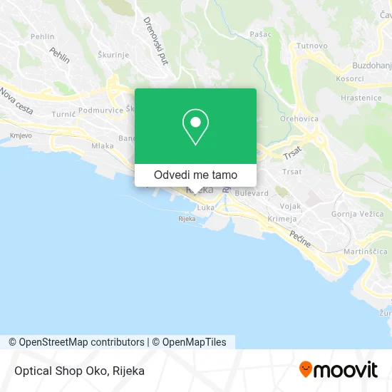 Karta Optical Shop Oko