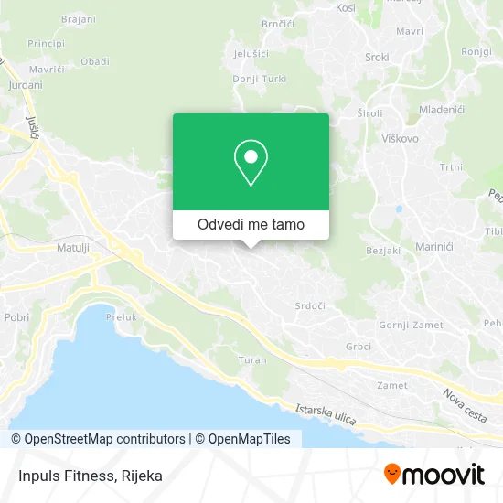 Karta Inpuls Fitness