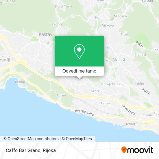 Karta Caffe Bar Grand