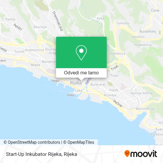 Karta Start-Up Inkubator Rijeka