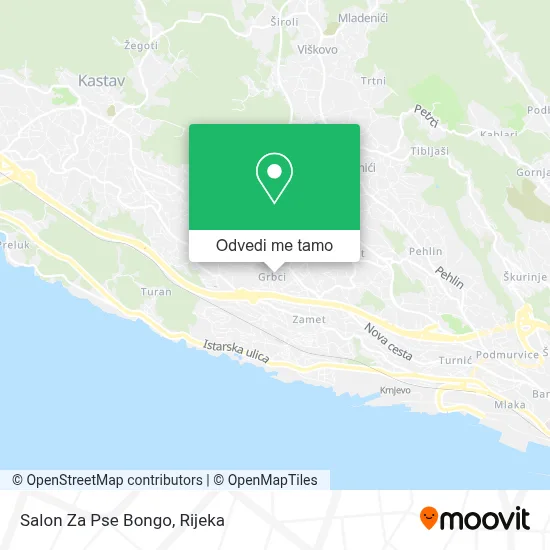 Karta Salon Za Pse Bongo