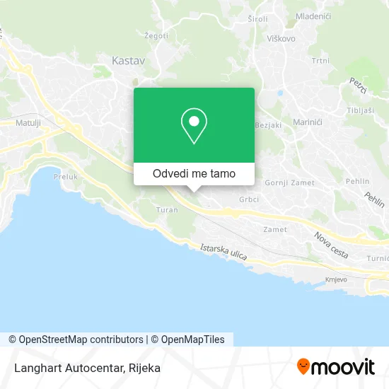 Karta Langhart Autocentar