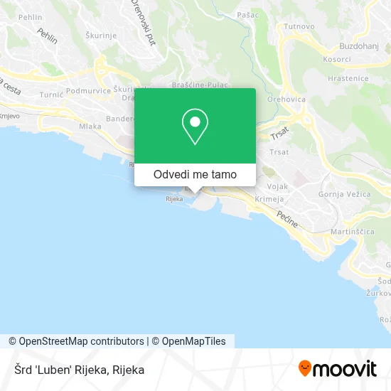 Karta Šrd 'Luben' Rijeka