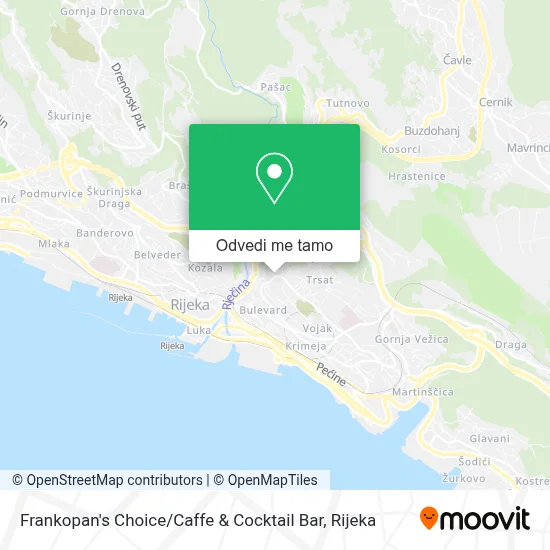 Karta Frankopan's Choice / Caffe & Cocktail Bar
