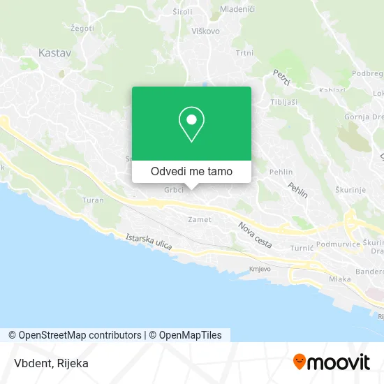 Karta Vbdent