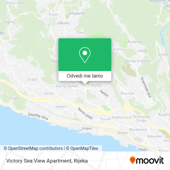 Karta Victory Sea View Apartment