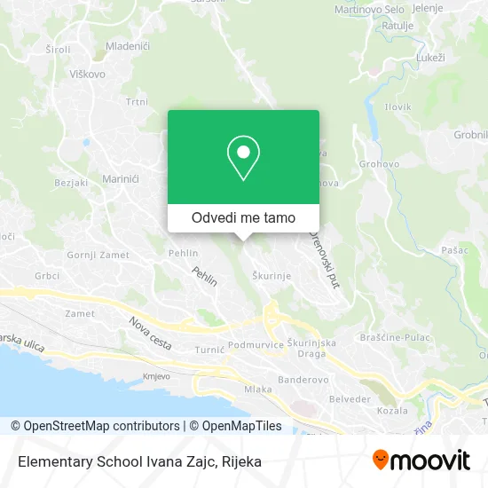 Karta Elementary School Ivana Zajc