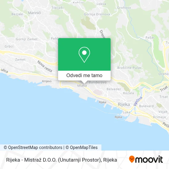 Karta Rijeka - Mistraž D.O.O. (Unutarnji Prostor)