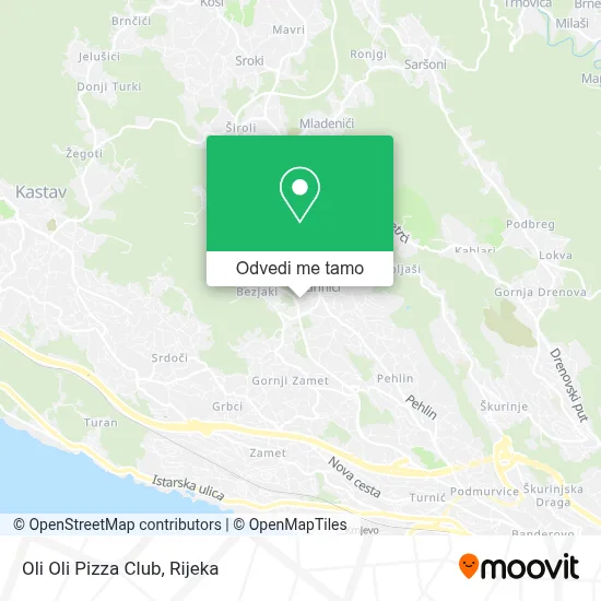 Karta Oli Oli Pizza Club