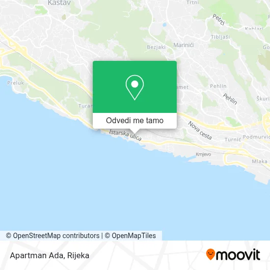 Karta Apartman Ada
