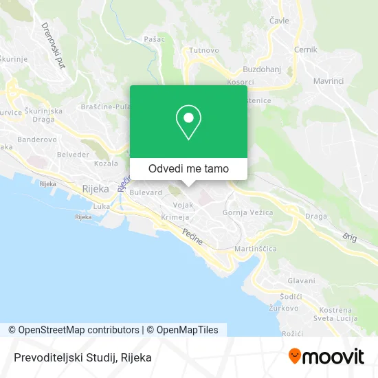 Karta Prevoditeljski Studij