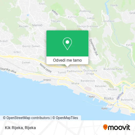 Karta Kik Rijeka