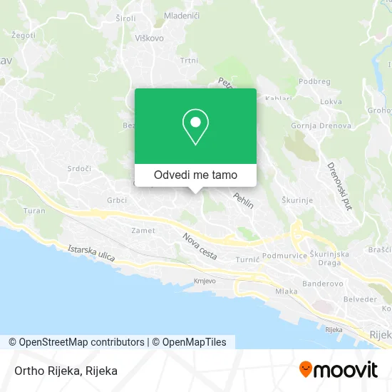 Karta Ortho Rijeka
