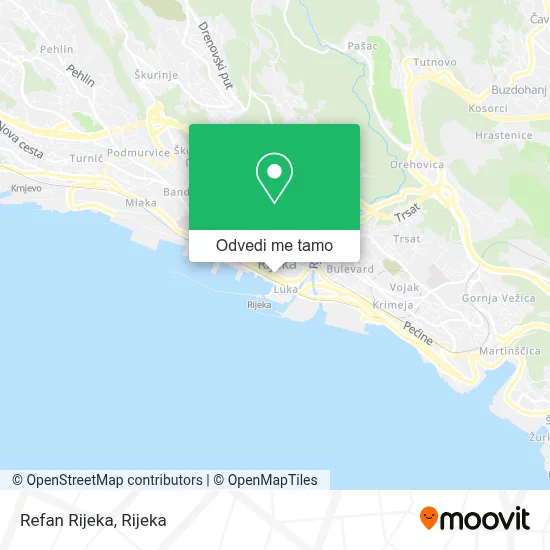 Karta Refan Rijeka