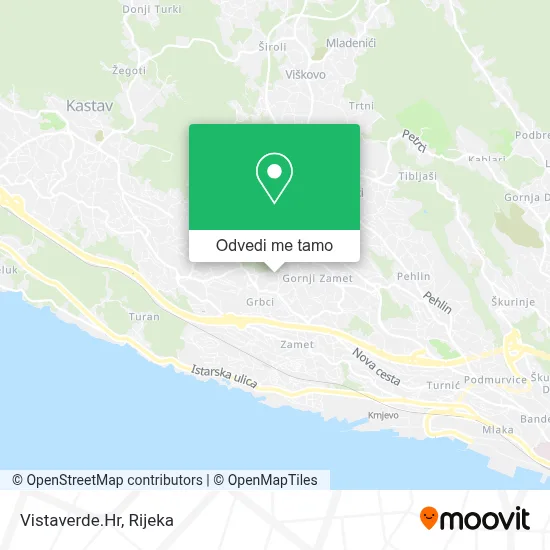 Karta Vistaverde.Hr