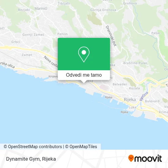 Karta Dynamite Gym
