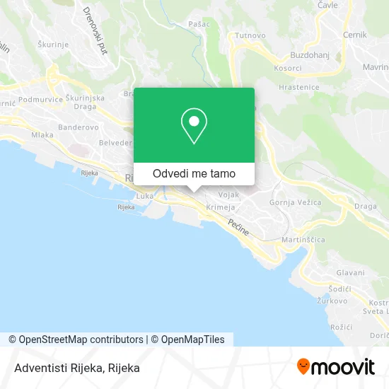 Karta Adventisti Rijeka