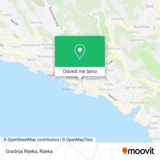 Karta Gradnja Rijeka
