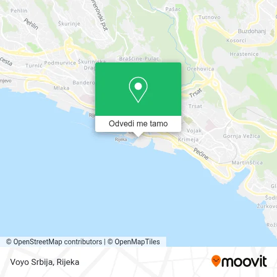 Karta Voyo Srbija