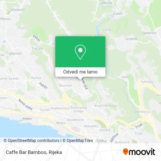Karta Caffe Bar Bamboo