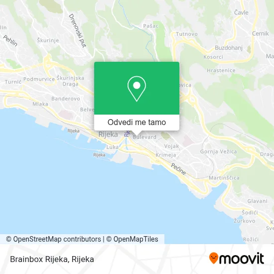 Karta Brainbox Rijeka