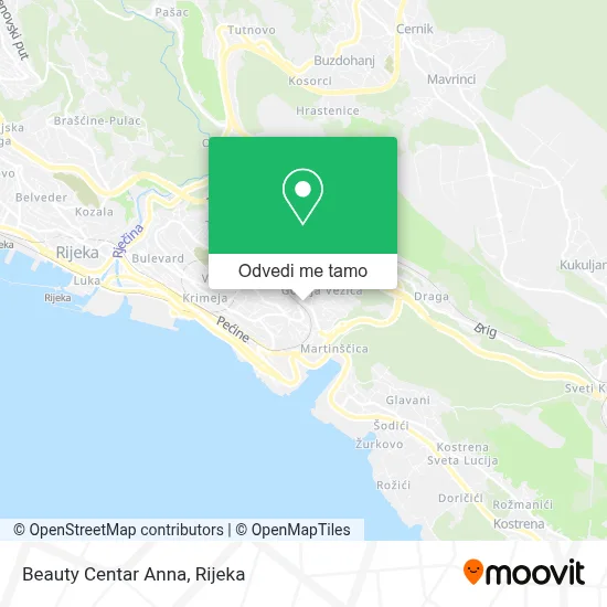 Karta Beauty Centar Anna