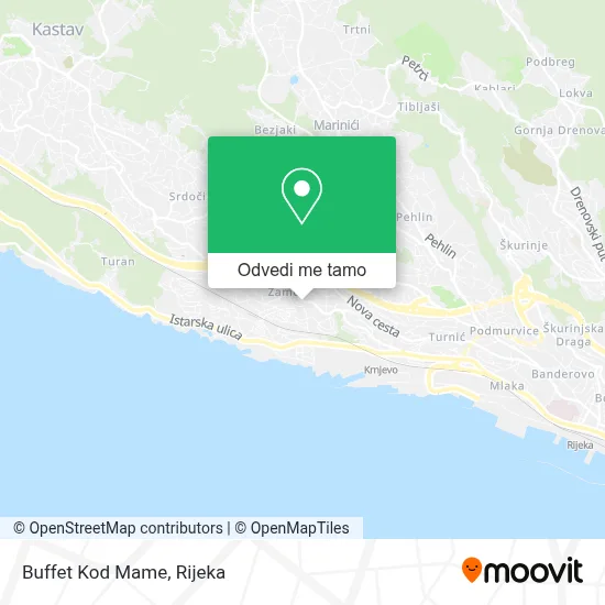 Karta Buffet Kod Mame