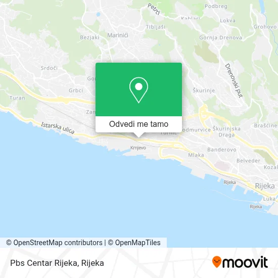 Karta Pbs Centar Rijeka
