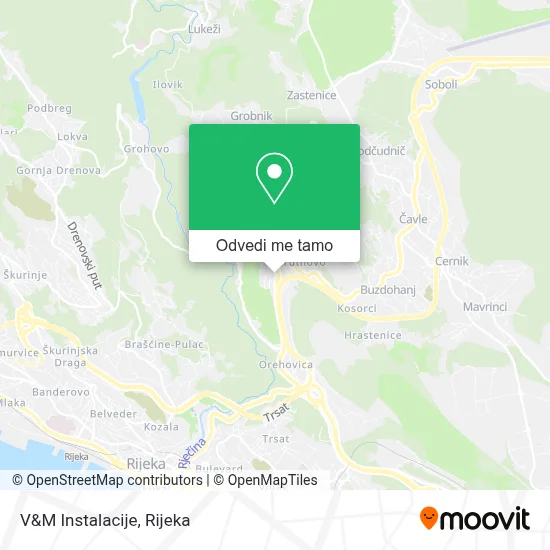 Karta V&M Instalacije