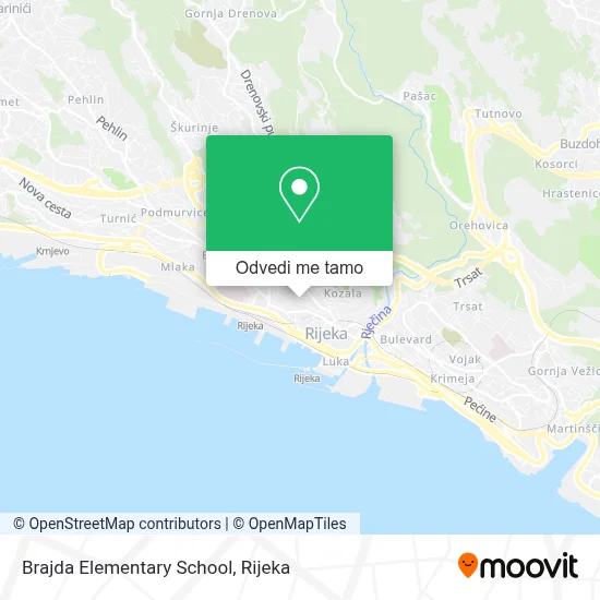 Karta Brajda Elementary School