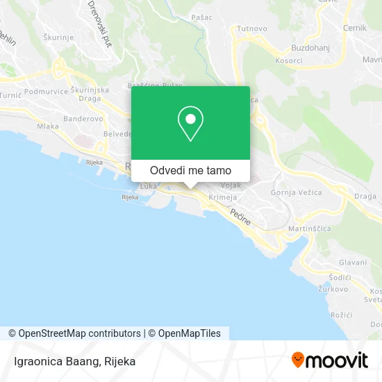 Karta Igraonica Baang
