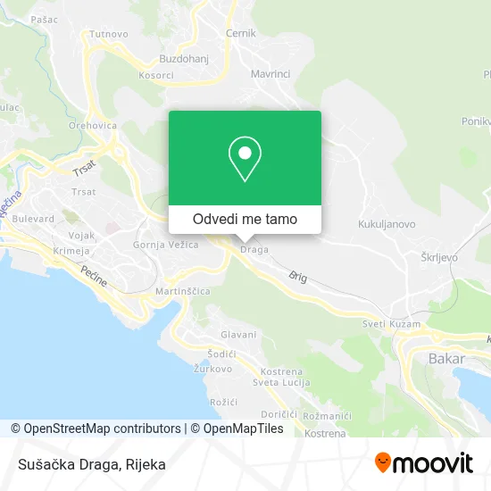 Karta Sušačka Draga