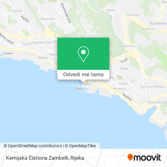 Karta Kemijska Čistiona Zambelli
