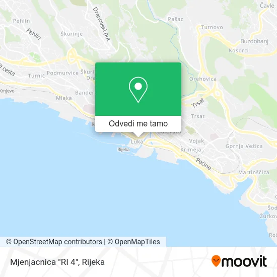 Karta Mjenjacnica "RI 4"