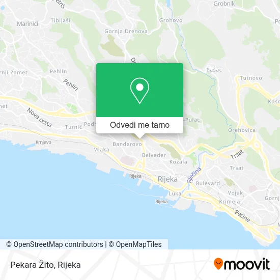 Karta Pekara Žito