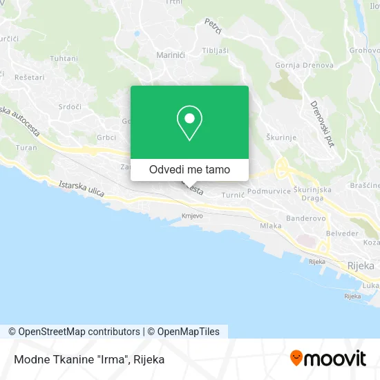 Karta Modne Tkanine "Irma"