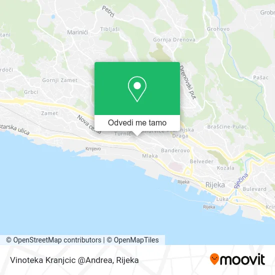 Karta Vinoteka Kranjcic @Andrea