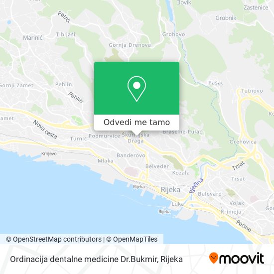 Karta Ordinacija dentalne medicine Dr.Bukmir