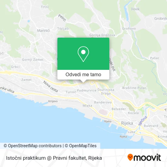 Karta Istočni praktikum @ Pravni fakultet
