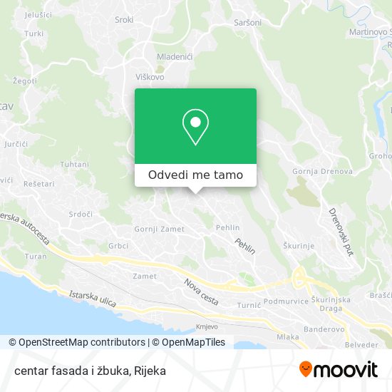 Karta centar fasada i žbuka