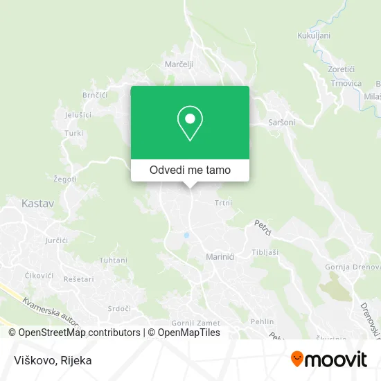 Karta Viškovo