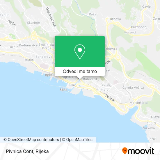 Karta Pivnica Cont