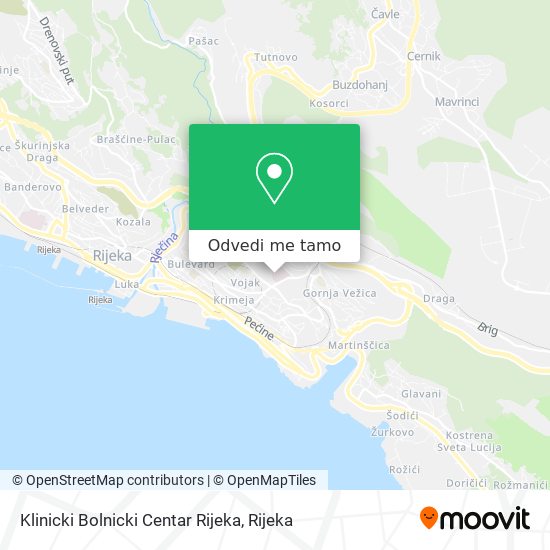 Karta Klinicki Bolnicki Centar Rijeka