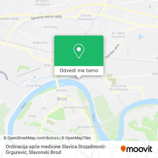 Karta Ordinacija opće medicine Slavica Stojadinović-Grgurević