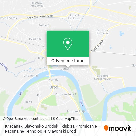 Karta Kršćanski Slavonsko Brodski Iklub za Promicanje Računalne Tehnologije