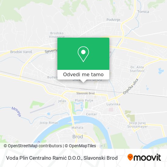 Karta Voda Plin Centralno Ramić D.O.O.