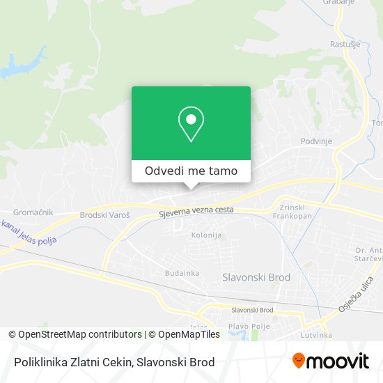 Karta Poliklinika Zlatni Cekin