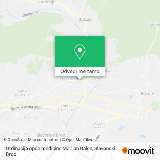 Karta Ordinacija opće medicine Marijan Balen